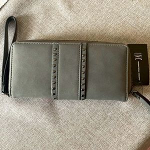 INC Gray Wallet NWT